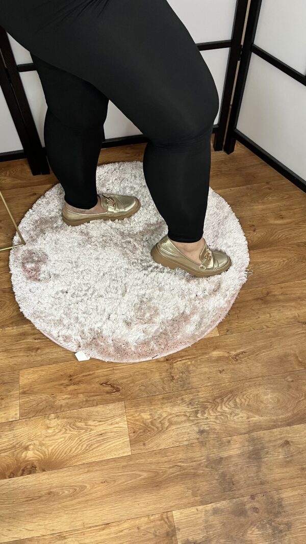 Bambusz leggings magasított derékrésszel fekete színben