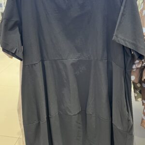 Egyszínű hagymaruha csoki színben