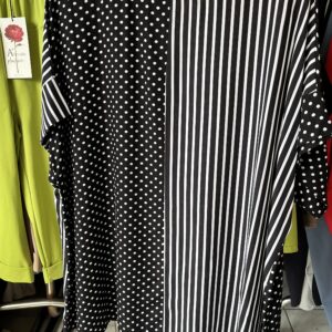 Csíkos-pöttyös flokon felső