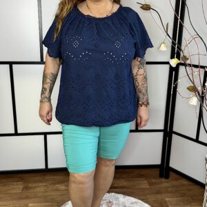 Csodálatos elől madeirás felső sötétkék színben