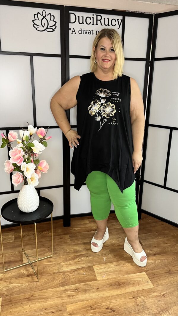 Török pamut halász leggings zöld színben - Image 2
