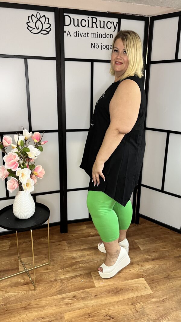 Török pamut halász leggings zöld színben - Image 3