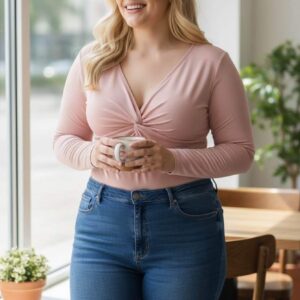 Nagyméretű, elején csavart body több színben